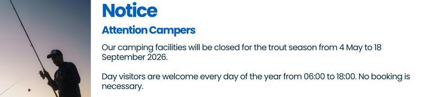 Camping page notice